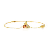 Fashion Jewelry Necklace Earrings Two piece Set Round Multi Color Zircon PendantOpens in a new window or tab
Brand New
