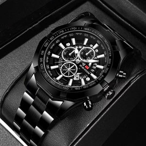 Luminous Men's Watch
Waterproof Watch for Men
Three Eyes Six Needles Watch