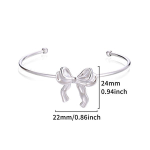 18K Stainless Steel Bow Jewelry