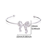 18K Stainless Steel Bow Jewelry