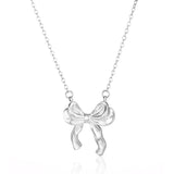 18K Stainless Steel Bow Jewelry