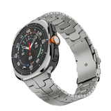 Simple Casual Pure Titanium Metal Solid Strap