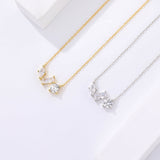 925 Silver Light Luxury Zircon Necklace