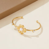 Stylish Opening Bracelet Women's Pearl Bow