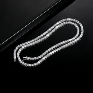 s925 silver necklace  diamond  real sterling silver necklace sterling silver tiffany necklace