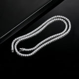 s925 silver necklace  diamond  real sterling silver necklace sterling silver tiffany necklace
